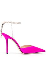 Jimmy Choo escarpins Saeda en satin 100 mm - Rose