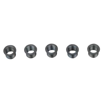 KS Tools 150.5056 Schroefdraadbus met ring L=12mm, IG=M10x1,25/AG=M12x1,25, verpakking van 5 stuks