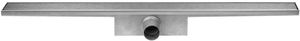 Easy Drain Compact Zero afvoergoot 120x6cm zijaansluiting RVS