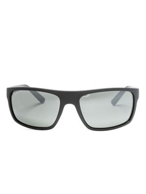 Maui Jim lunettes de soleil à monture rectangulaire - Noir