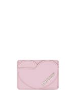 AMBUSH porte-cartes Heart en cuir - Rose