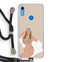 One of a kind: Huawei Y6s Transparant Hoesje met koord