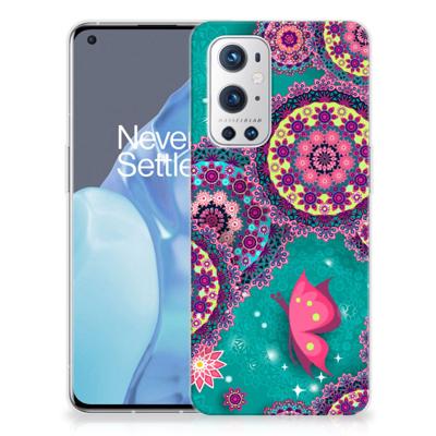 OnePlus 9 Pro | Hoesje maken | Cirkels en Vlinders