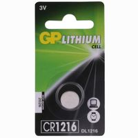 GP Lithium knoopcel CR1216
