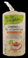Camargue rijstwafels van oergranen glutenvrij bio 130 Gram