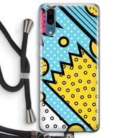 Pop Art #1: Huawei P20 Transparant Hoesje met koord