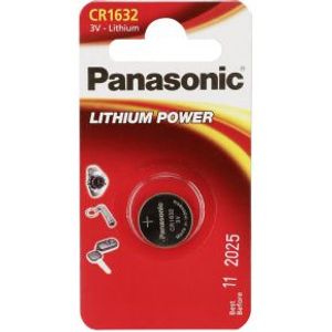 Panasonic Knopfzelle CR-1632EL, Batterie