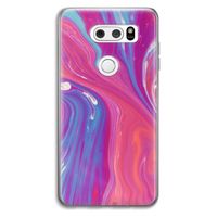 Paarse stroom: LG V30 Transparant Hoesje
