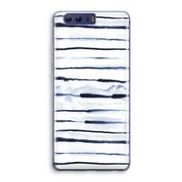 Ink Stripes: Honor 9 Transparant Hoesje