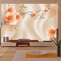 cool wallpapers muurschildering vintage rozen roze 3d behang muursticker bekleding print lijm vereist 3d effect canvas woondecoratie Lightinthebox