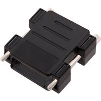 encitech DPAK-P-09-K 1511-0100-01 D-sub adapterbehuizing Aantal polen: 9 Kunststof 180 ° Zwart 1 stuk(s) - thumbnail