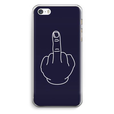 F**k U: iPhone 5 / 5S / SE Transparant Hoesje