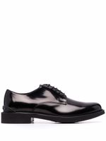 Tod's derbies en cuir poli - Noir