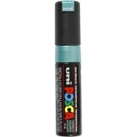 Uni-Posca Posca marker, afm pc-8k, lijndikte 8 mm, breed, groen metallic, 1 stuk