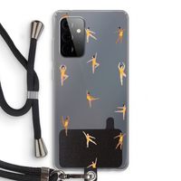 Dans #2: Samsung Galaxy A72 5G Transparant Hoesje met koord