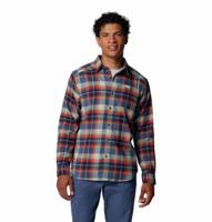 Columbia Cornell Woods™ Flannel LS Longsleeve T-Shirt Heren Dark Mountain M