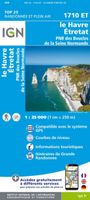 Wandelkaart - Topografische kaart 1710ET Le Havre, Etretat, PNR des Boucles Seine Normandie | IGN - Institut Géographique National - thumbnail