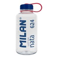 Waterfles Milan 1 L Transparant Plastic
