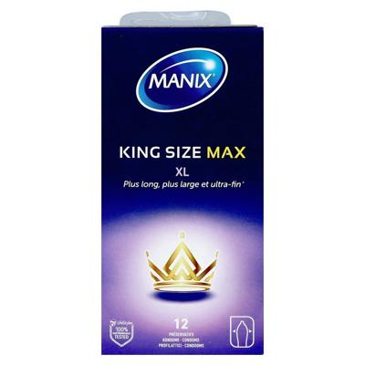 Manix King Size Max Condoms 12