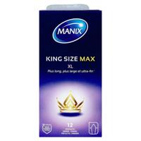 Manix King Size Max Condoms 12