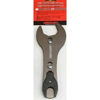 Minoura balhoofd- en pedaalsleutel 30-36 36/15 mm staal zilver - thumbnail