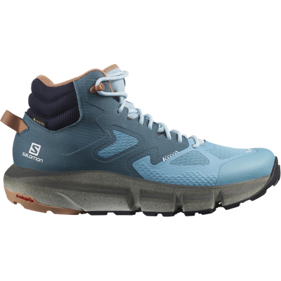 Salomon Predict Hike Mid Gore-Tex Dames Hoge Wandelschoen Mallard Blue/Delphinium Blue/Mocha Mousse 8