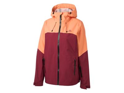 CRIVIT Dames ski-jas Premium (Rood/oranje, XS (32/34))