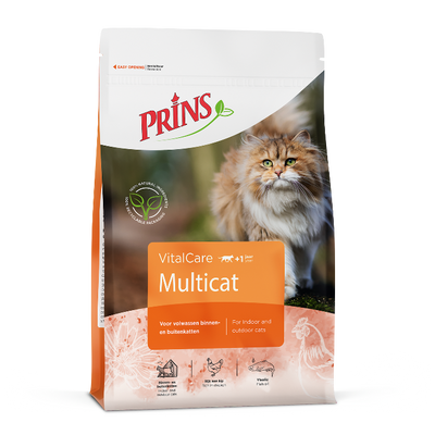 Prins Vitalcare Multicat kattenvoer 4kg