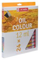 Talens Art Creation olieverf tube van 12 ml, set van 24 tubes in geassorteerde kleuren