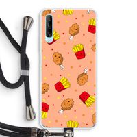 Chicken 'n Fries: Huawei P Smart Pro Transparant Hoesje met koord