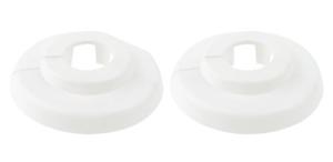 Kirchhoff Afdekplaat PP radiateur, wit, 8 x 10 mm, voor 3/8" (10x) - 988237055