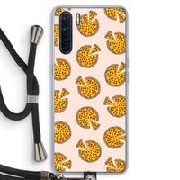 You Had Me At Pizza: Oppo A91 Transparant Hoesje met koord