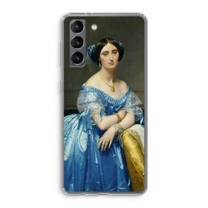 Eleonore: Samsung Galaxy S21 Transparant Hoesje