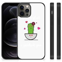 iPhone 12 Pro Max | Bumper Hoesje | Cactus Glad