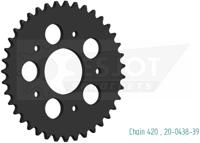 ESJOT Chain wheel 420 39z steel black