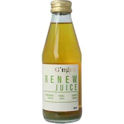 G'nger Renew groentesap met 61% groenten G'nger Renew groentesap met 61% groenten
