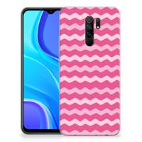 Xiaomi Redmi 9 | TPU bumper | Waves Pink
