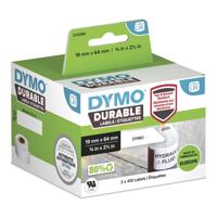 Etiket dymo labelwriter industrieel 19x64 2st wit