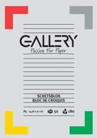 Gallery schetsblok, 180 g/m², ft A5, 50 vel Gallery schetsblok, 180 g/m², ft A5, 50 vel