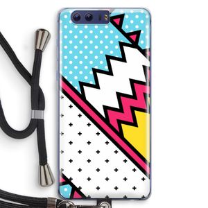 Pop Art #2: Honor 9 Transparant Hoesje met koord