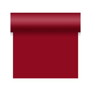 Duni tafelloper - papier - bordeaux rood- 480 x 40 cm