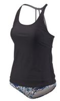 Beco tankini B-cup dames polyamide zwart 2-delig - thumbnail