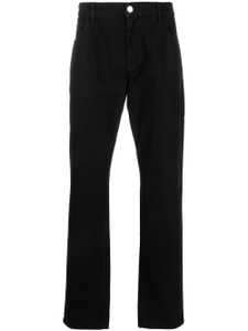 Raf Simons jean droit à taille mi-haute - Noir