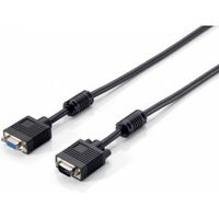 Equip 118805 VGA kabel 15 m VGA (D-Sub) Zwart - thumbnail