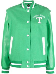 Tommy Jeans veste bomber à logo brodé - Vert