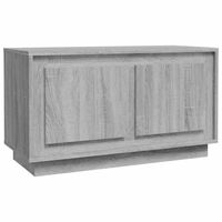 The Living Store TV-meubel Luxe - Grijs Sonoma Eiken - 80x35x45 cm - thumbnail