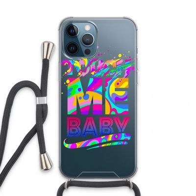 Touch Me: iPhone 13 Pro Max Transparant Hoesje met koord