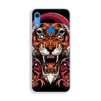 Tiger and Rattlesnakes: Huawei Y6s Transparant Hoesje