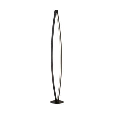 Fischer & Honsel VloerlampFenga zwart - 40503