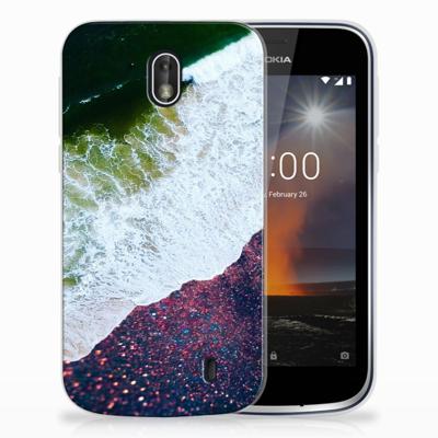 Nokia 1 | TPU Hoesje | Sea in Space